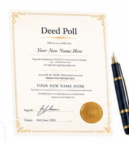 Deed Poll document